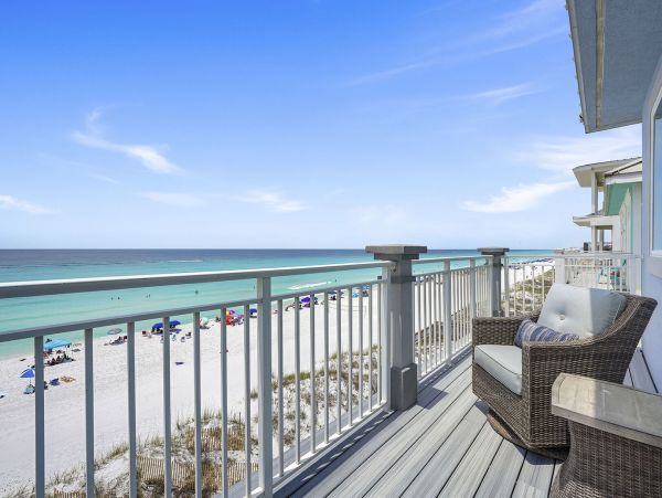 Gulf Front Vacation Home on Miramar Beach 20 Guests