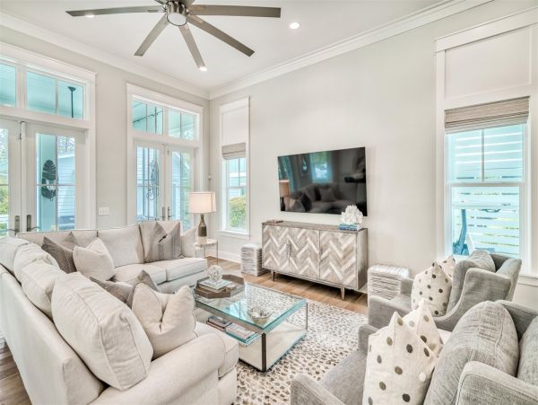 Santa Rosa Beach Five Bedroom Rental Home with Pool & Spa
