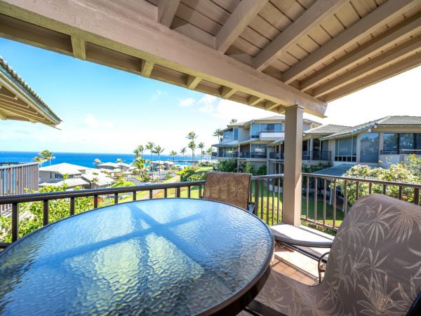 Ocean View One Bedroom Rental Condo in Kapalua Walk To Beach