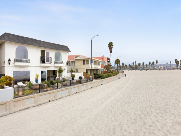 South Mission Beachfront Home with Hot Tub