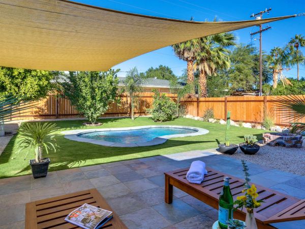 Palm Spring Two Bedroom Home with Private Pool
