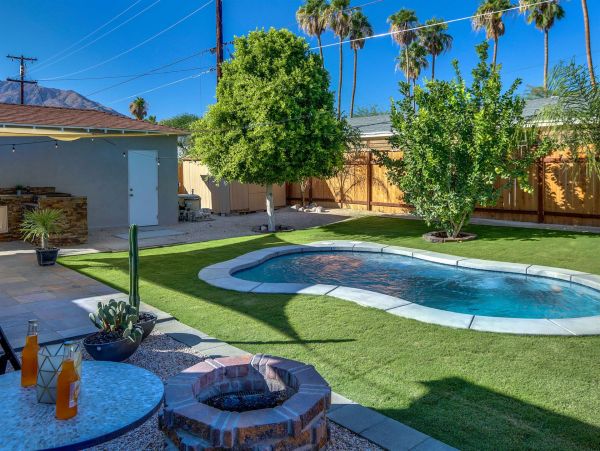 Palm Spring Two Bedroom Home with Private Pool