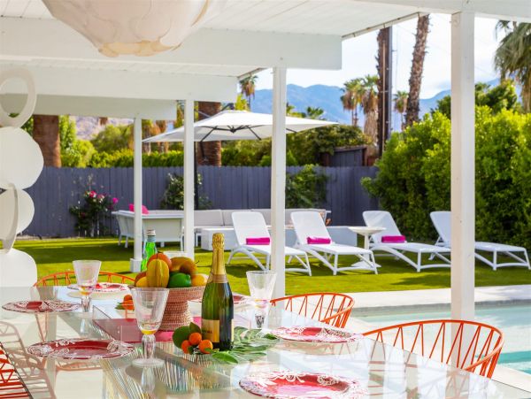 Palm Spring Three Bedroom Rental Pool & Spa Sleeps 6