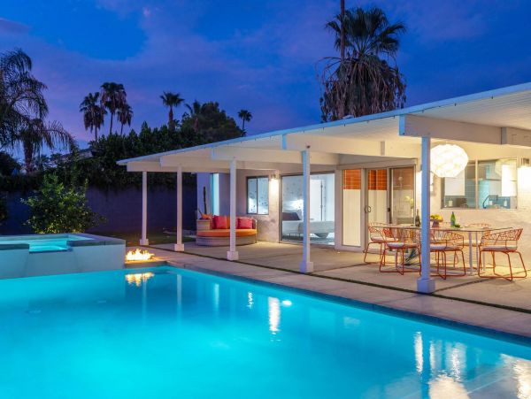 Palm Spring Three Bedroom Rental Pool & Spa Sleeps 6