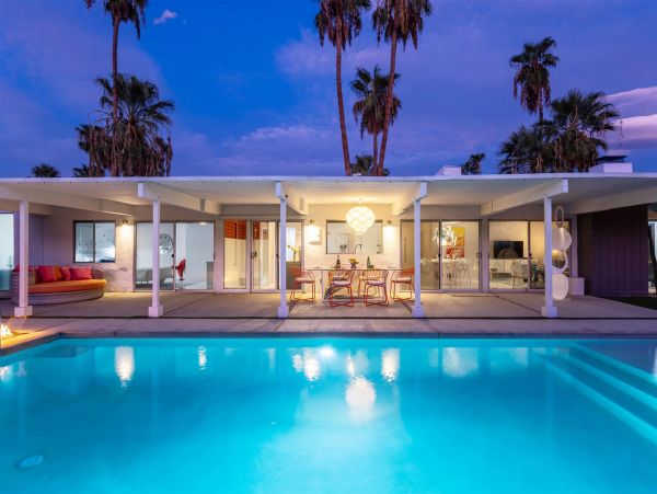 Palm Spring Three Bedroom Rental Pool & Spa Sleeps 6