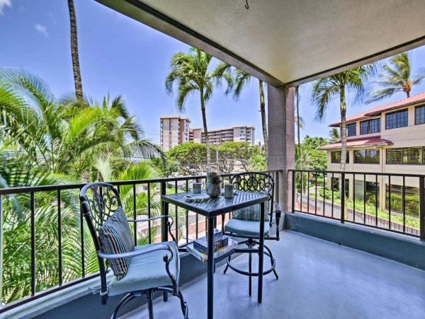 Partial Ocean View from Lahaina Residence