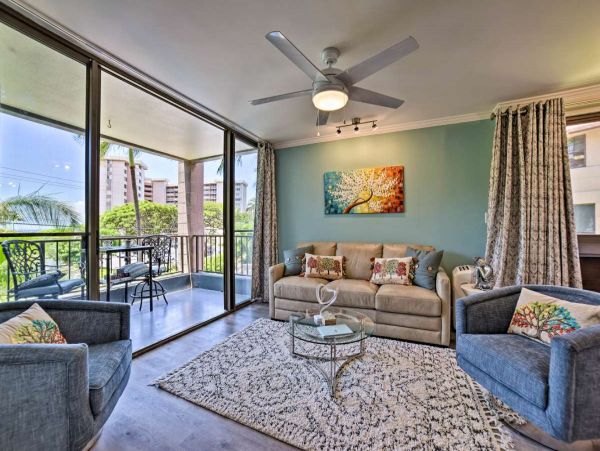 Partial Ocean View from Lahaina Residence
