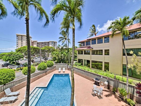 Partial Ocean View from Lahaina Residence
