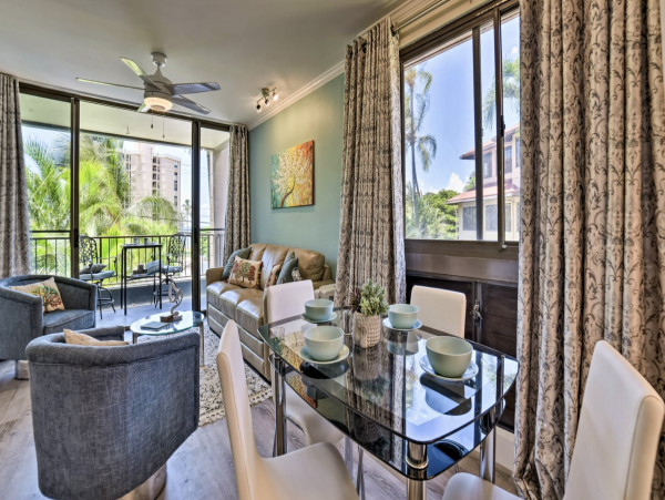 Partial Ocean View from Lahaina Residence