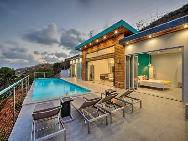 Seafront Three Bedroom Pool Home in St. Croix