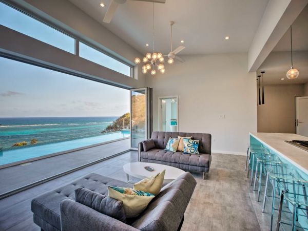 Seafront Three Bedroom Pool Home in St. Croix