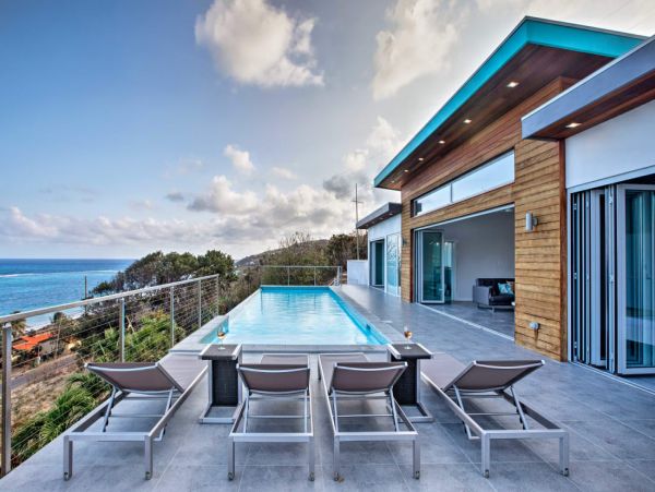 Seafront Three Bedroom Pool Home in St. Croix