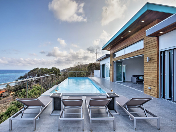 Seafront Three Bedroom Pool Home in St. Croix