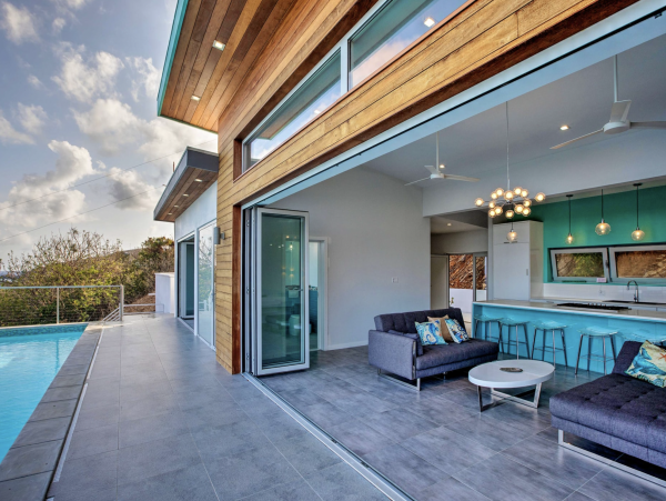 Seafront Three Bedroom Pool Home in St. Croix