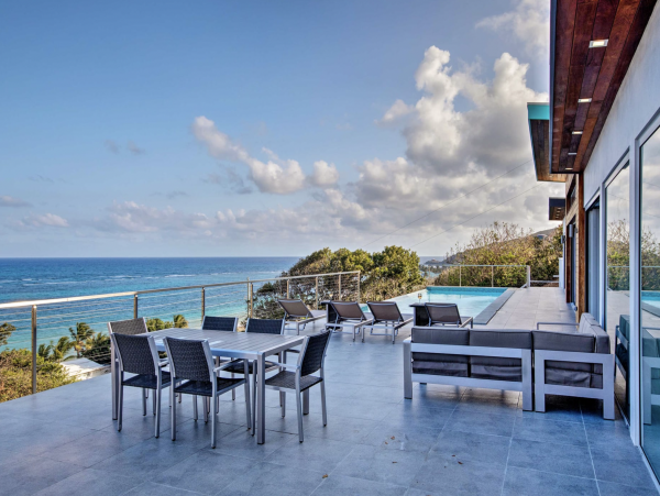 Seafront Three Bedroom Pool Home in St. Croix
