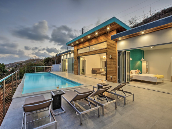 Seafront Three Bedroom Pool Home in St. Croix