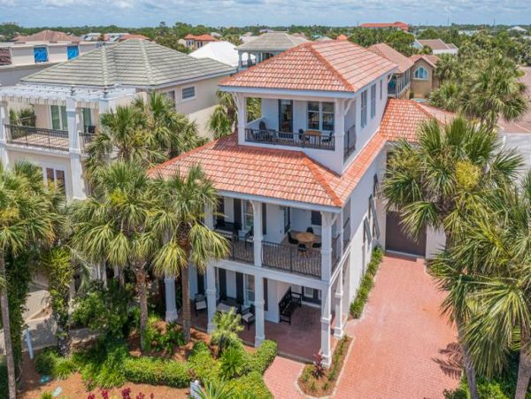 Destin Luxury Coastal Home Private Beach Access Sleeps 12