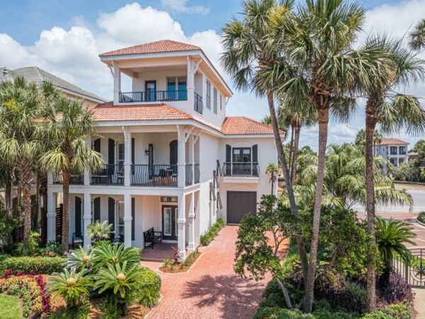 Destin Luxury Coastal Home Private Beach Access Sleeps 12