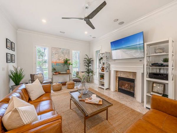 Destin Luxury Coastal Home Private Beach Access Sleeps 12