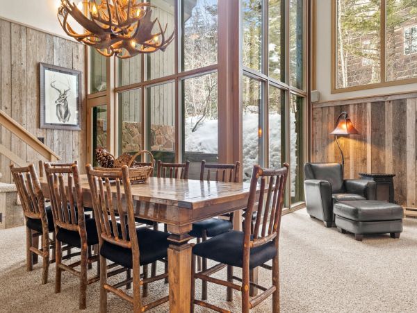 Walk to Lift Teton Village Five Bedroom Home