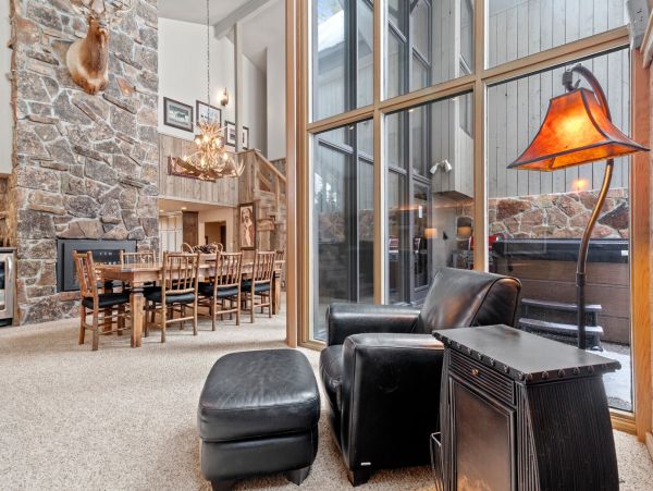 Walk to Lift Teton Village Five Bedroom Home