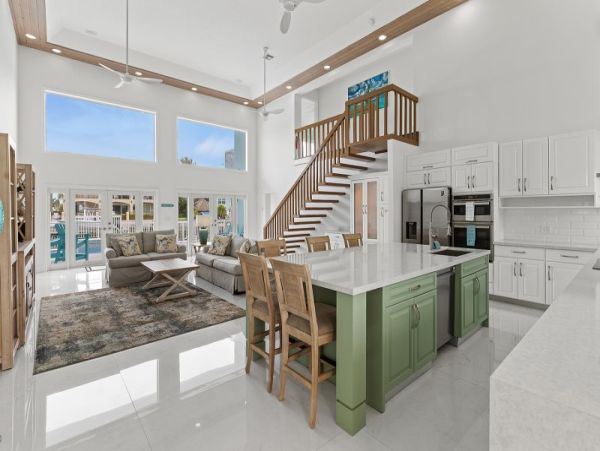 Key Colony Beach Pool Home with Boat Dock Steps To Beach