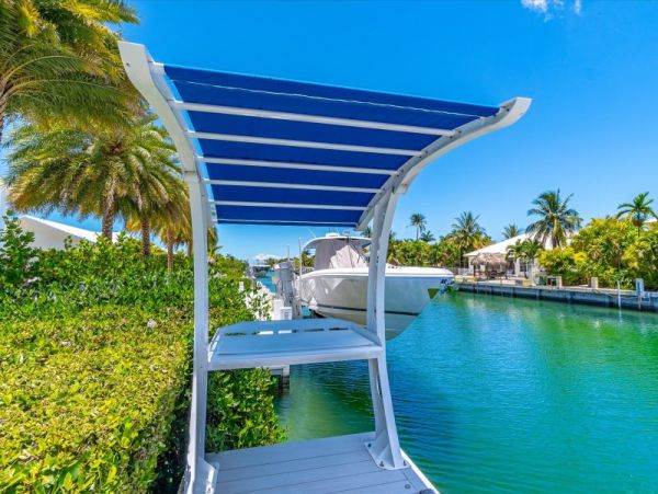 Key Colony Beach Pool Home with Boat Dock Steps To Beach