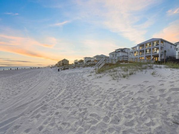 Luxury Destin 7 Bedroom Pool Home On Beach Sleeps 30 Guests