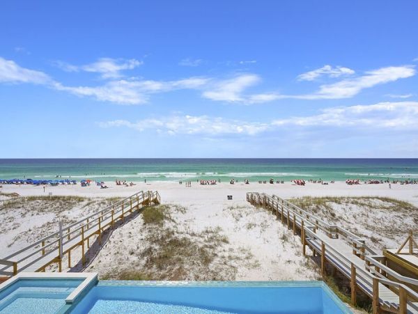 Luxury Destin 7 Bedroom Pool Home On Beach Sleeps 30 Guests