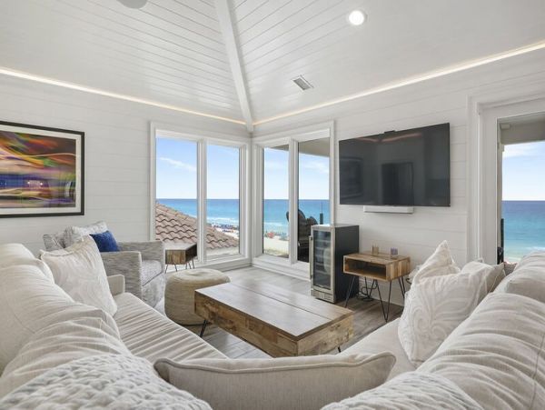 Luxury Destin 7 Bedroom Pool Home On Beach Sleeps 30 Guests