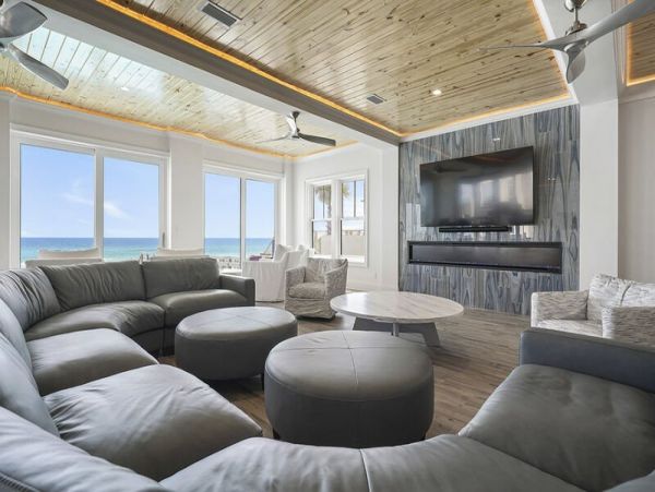 Luxury Destin 7 Bedroom Pool Home On Beach Sleeps 30 Guests
