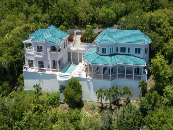 St. John Four Bedroom Luxury Home Magnificent Sea Views