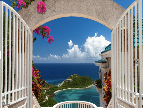 St. John Four Bedroom Luxury Home Magnificent Sea Views