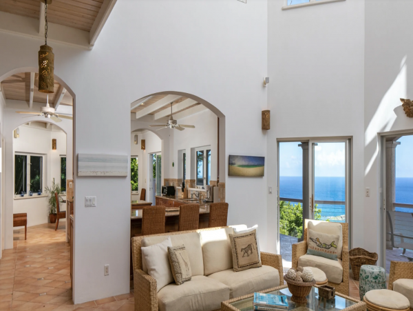 St. John Four Bedroom Luxury Home Magnificent Sea Views