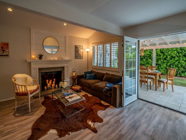 Short Walk to the Beach from This Montecito Rental Home