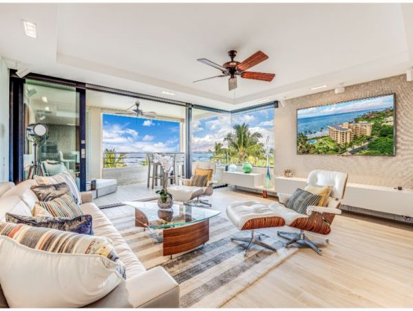 Modern luxury Oceanfront Vacation Residence Wailea
