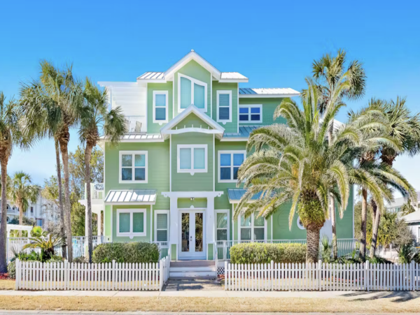 Destin Six Bedroom Vacation Rental Home Walk to Beach 4,000 Sq Ft WOW