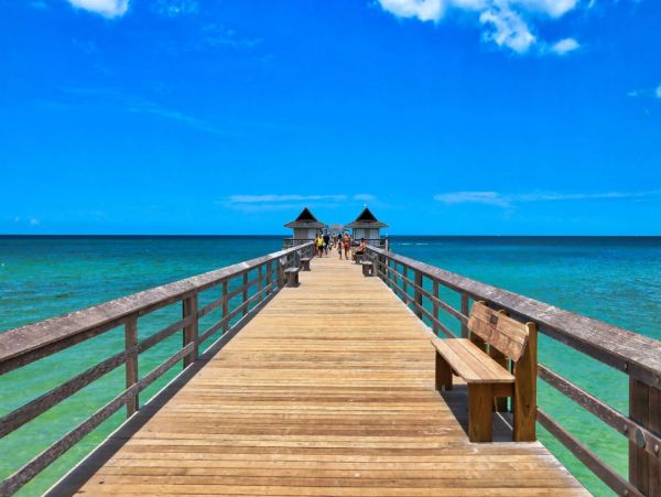 Naples Villa Steps From the Beach, Boat Dock & Pool