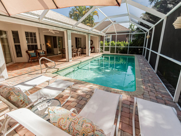 Beautiful Vacation Home with Private Caged Pool in Naples