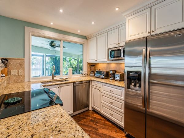 Marco Island Canal Front Three Bedroom Rental Home