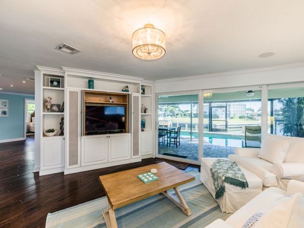 Marco Island Canal Front Three Bedroom Rental Home