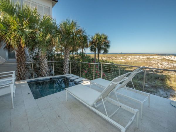 Destin Oceanfront Home With Pool and Tennis Court 15 Guests