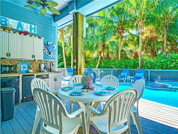 Short Walk to Beach North Captiva Vacation Home Private Pool