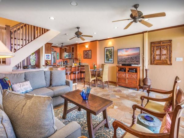Maui Oceanfront Four Bedroom Rental Townhome