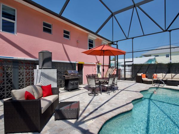 Fort Myers Beach Vacation Home With Private Pool 10 Guests