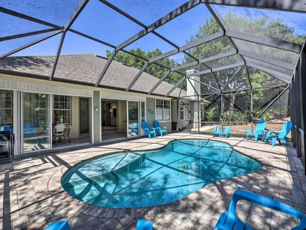St. Augustine Vacation Home with Private Pool 10 Guests