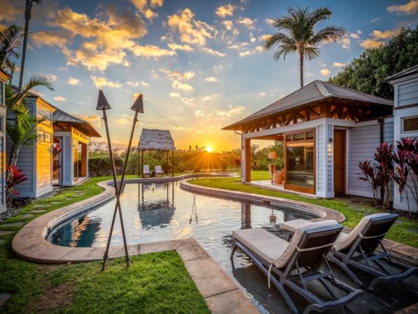 Big Island Luxury Vacation Rental - Hawaii Beachfront Villa