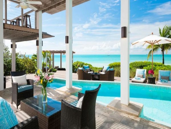 Turks and Caicos Luxury Vacation Home With Pool 10 Guests