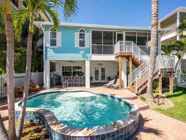 Canalside 4 Bedroom Vacation Rental Home in Fort Myers Beach