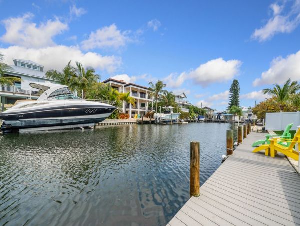 Anna Maria Luxury Canal Front Vacation Home With Pool